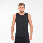 Men Basketball Sleeveless Jersey T100 Black