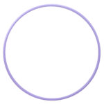 Rhythmic Gymnastics Hula Hoop 65 Cm - Blue Violet
