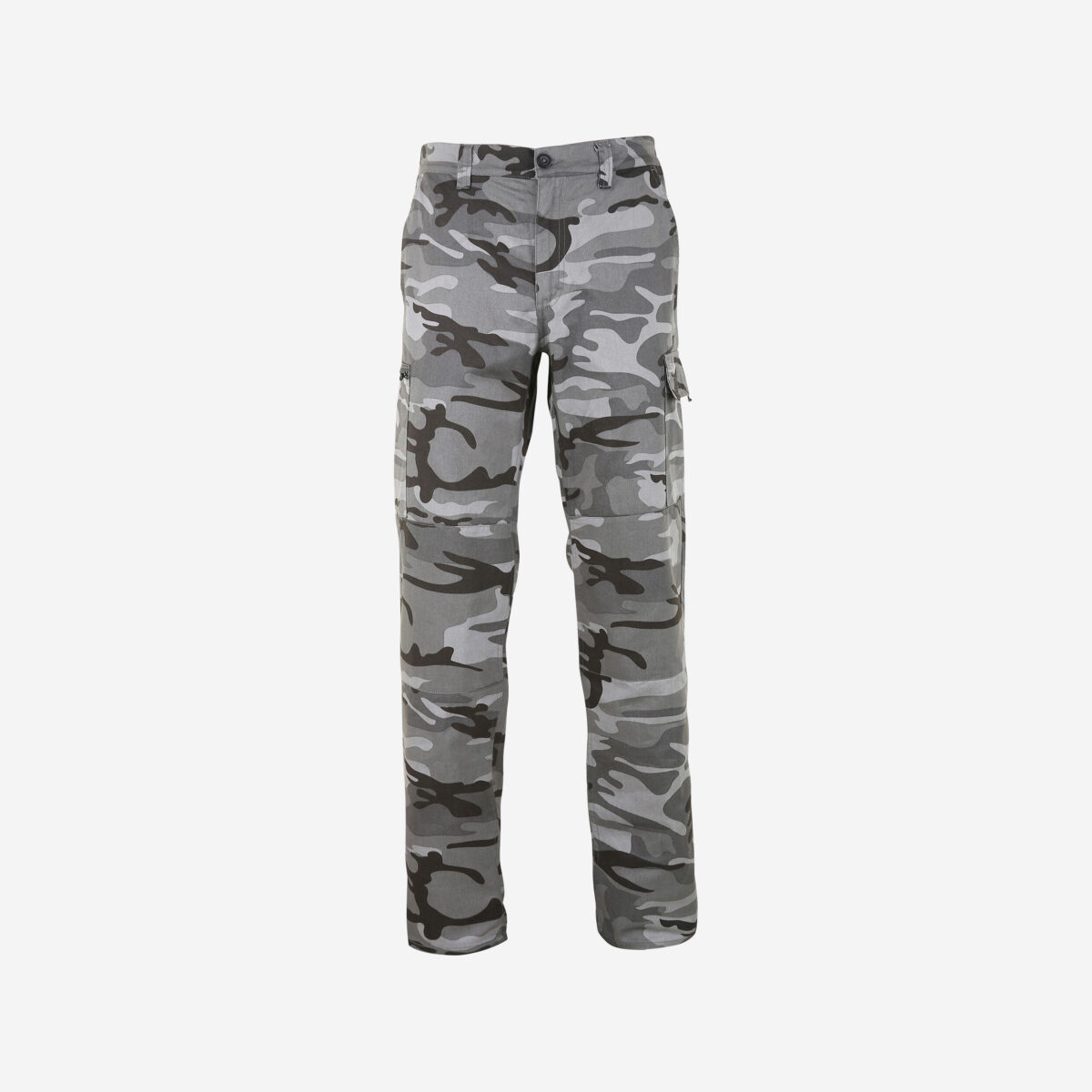 Men Cargo Trousers Pants Army Military Camo Print SG-300 - Woodland Green - Image 7