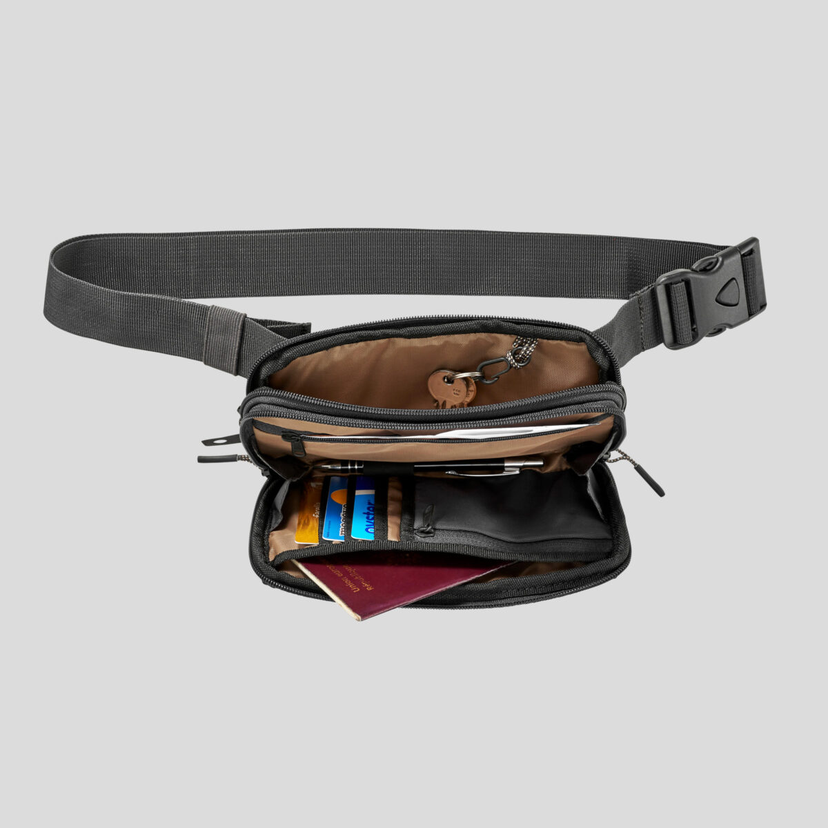 Travel organizer wallet XL - brown - Image 4