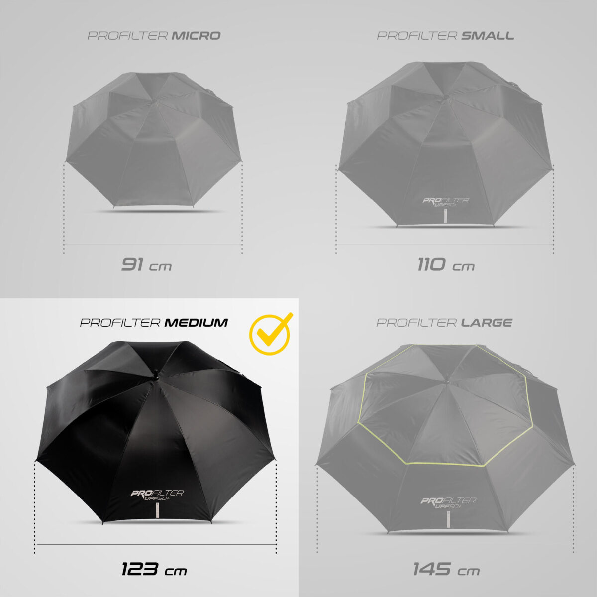 Waterproof Umbrella Medium Size 123cm Coverage UV Protection Auto Open - Red 4.7  | 2.6k - Image 5