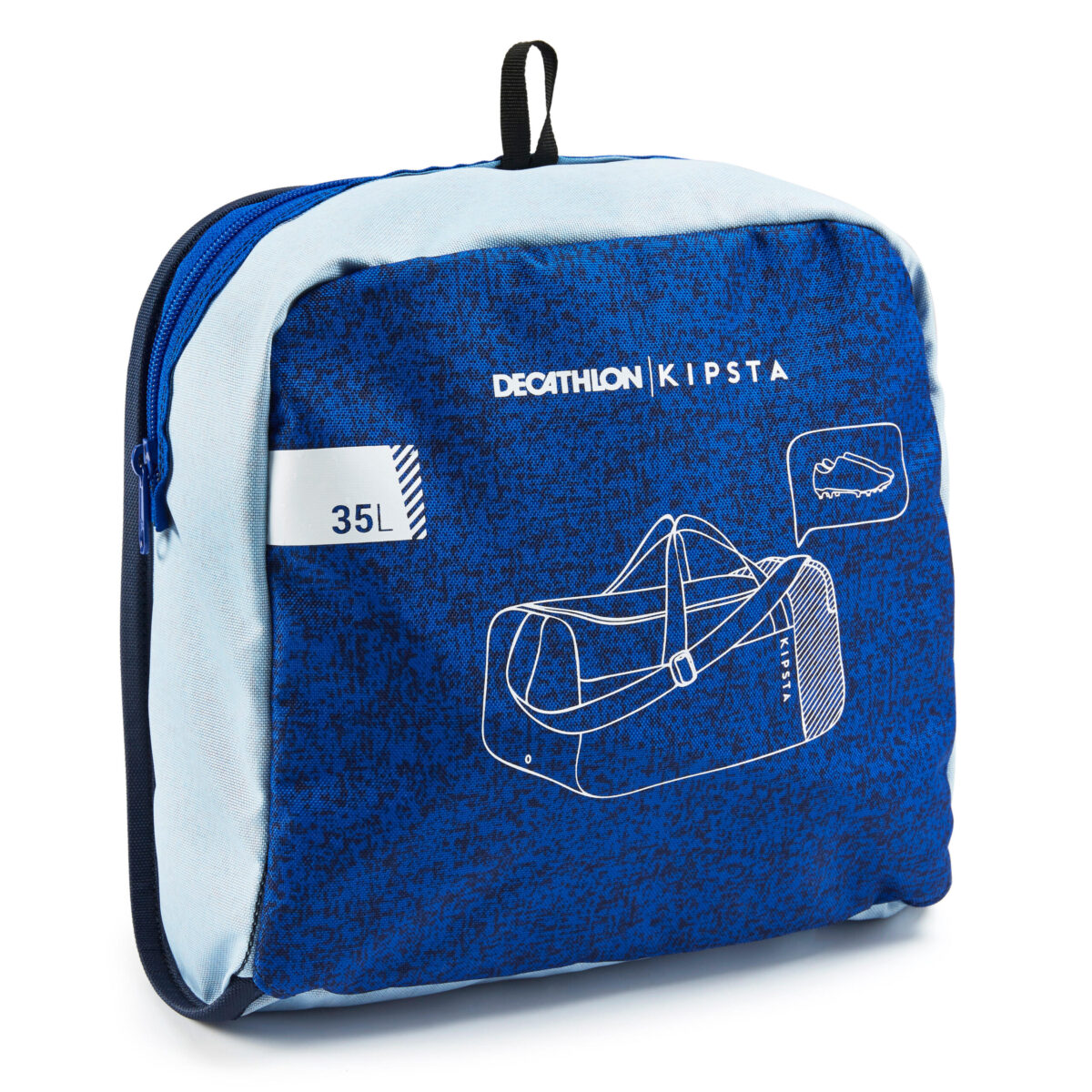 Sports Duffle Bag- Blue 35 L - Image 5