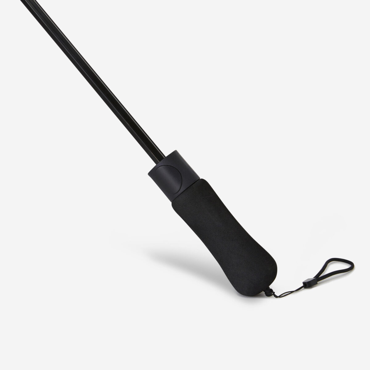 Waterproof Umbrella Small 110cm Coverage UPF50+ Sun Protection Auto Open - Black - Image 3
