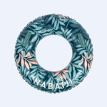 Inflatable printed pool ring with comfort grips Large 92 cm