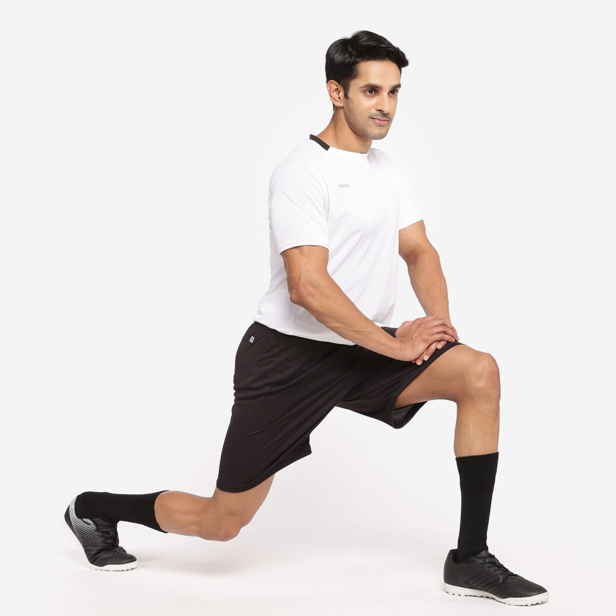 Men Football Shorts Black F100 - Image 3