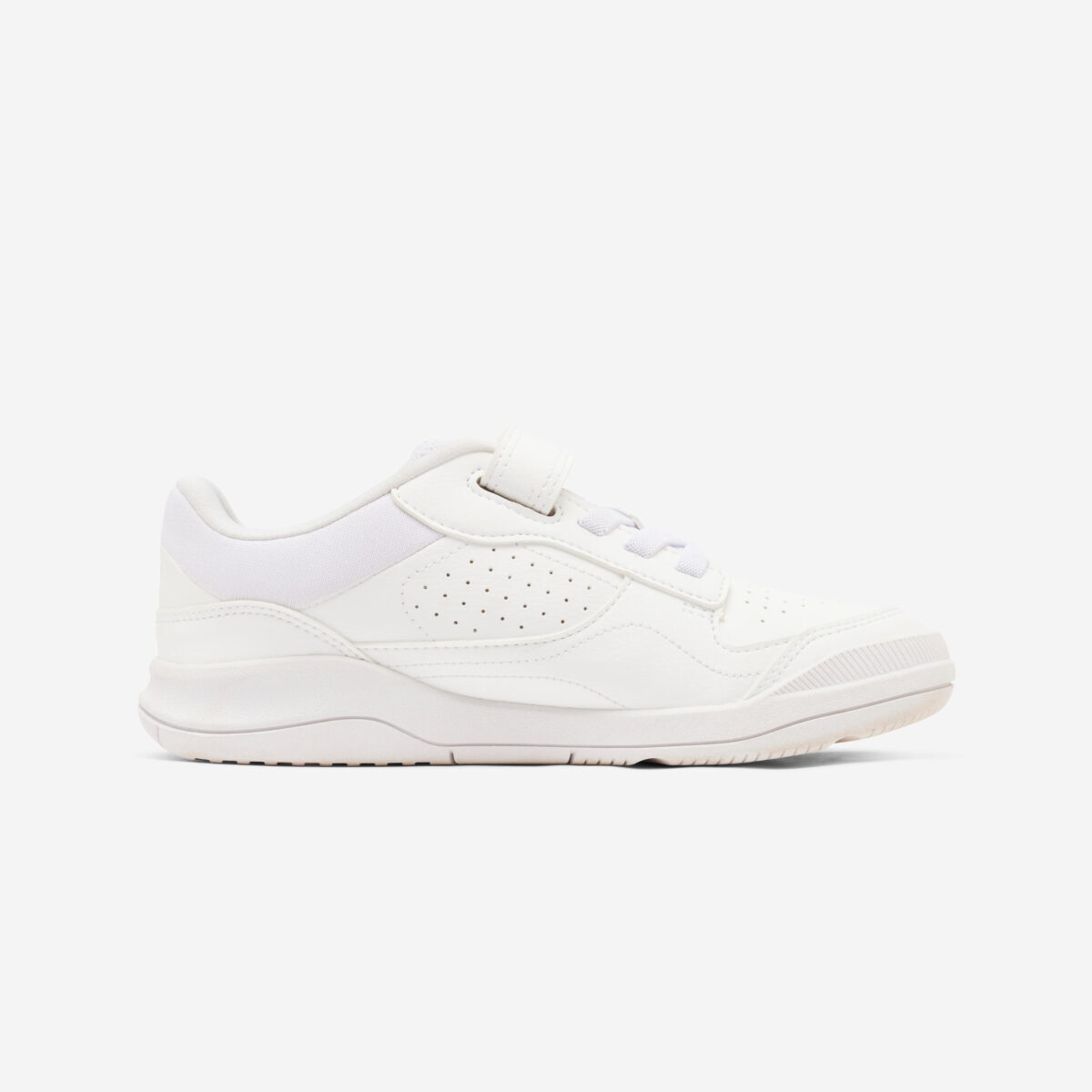 Kids' Unisex Hard-Wearing Multisport School Shoes Playventure Yard - White - Image 5