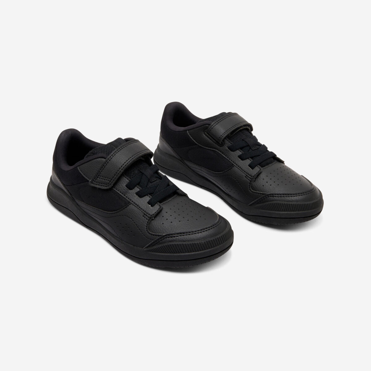 Kids' Unisex Hard-Wearing Multisport School Shoes Playventure Yard - Black - Image 2