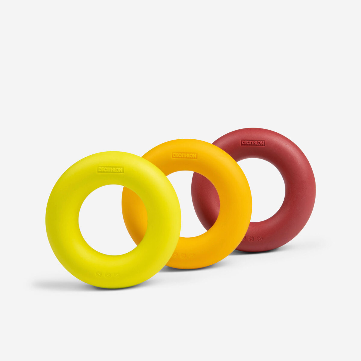 Medium-Resistance Weight Training Handgrip - Orange 25 kg - Image 4