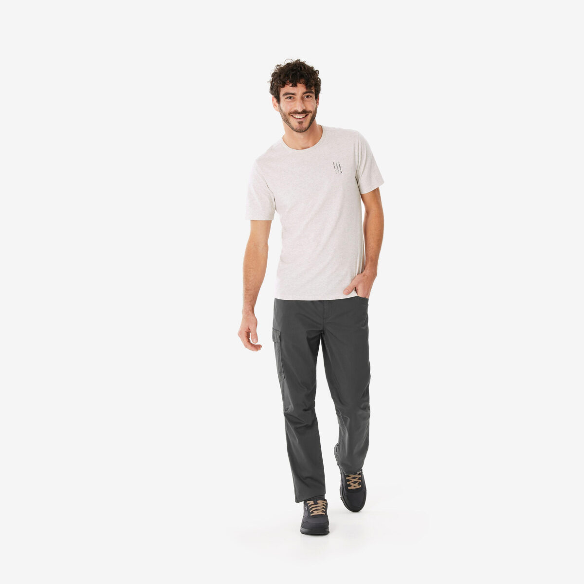 Men’s Hiking Cargo Trousers NH100 - Image 2