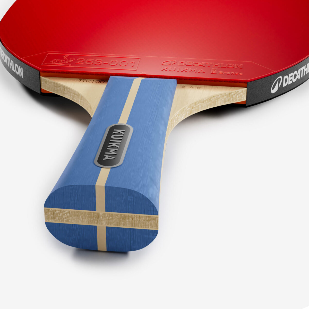 Set of 2 Bats TTR 100 Versatile ITTF School + Balls - Image 6