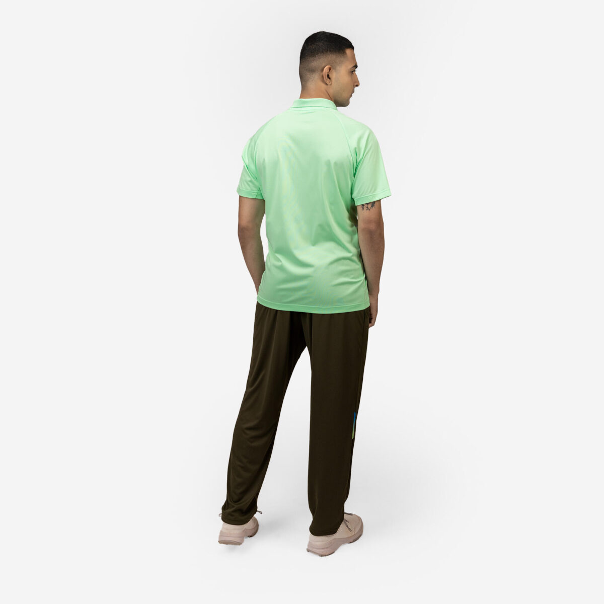Men's Cricket Polo CP 500 Men Mint Short Sleeve - Image 4