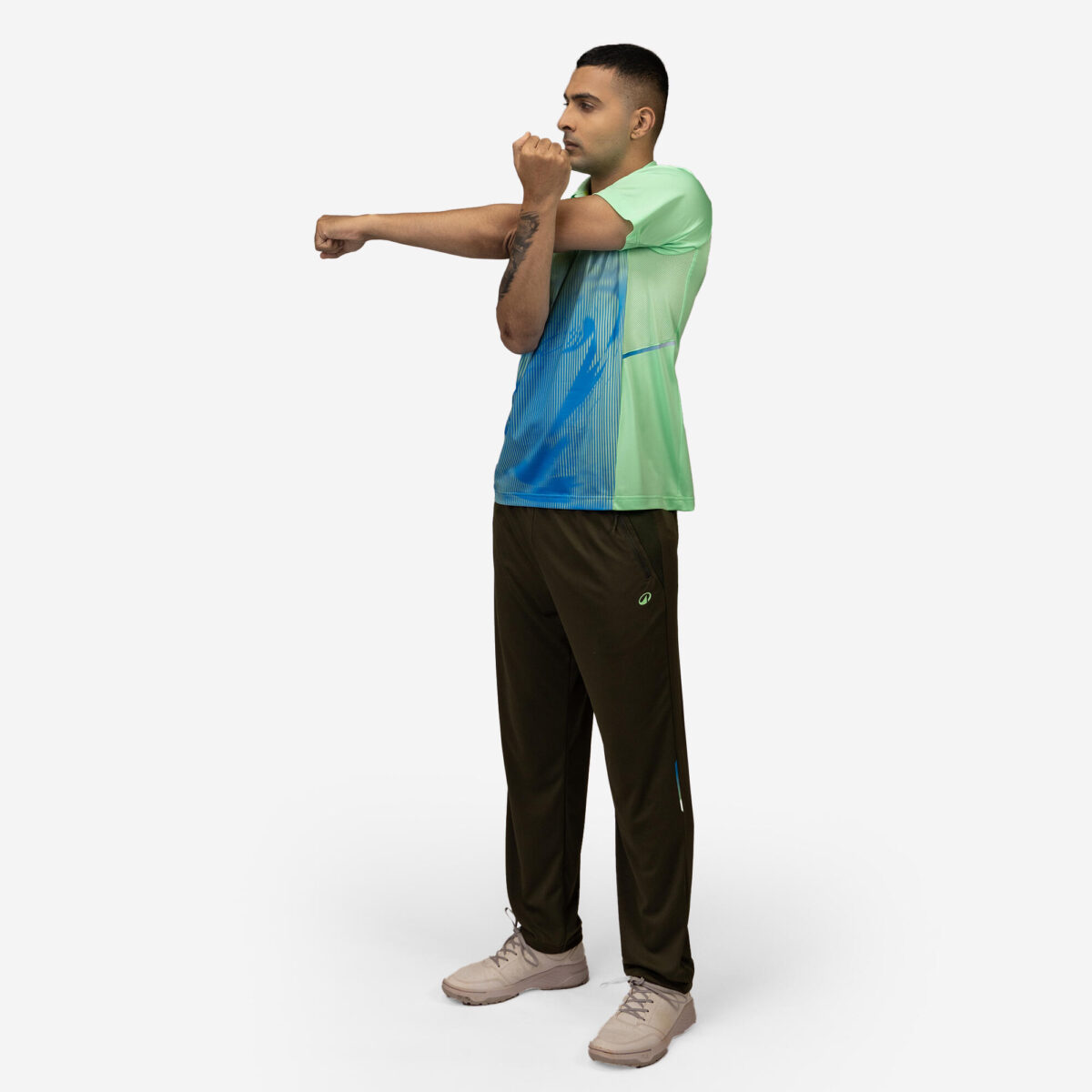 Men's Cricket Polo CP 500 Men Mint Short Sleeve - Image 3