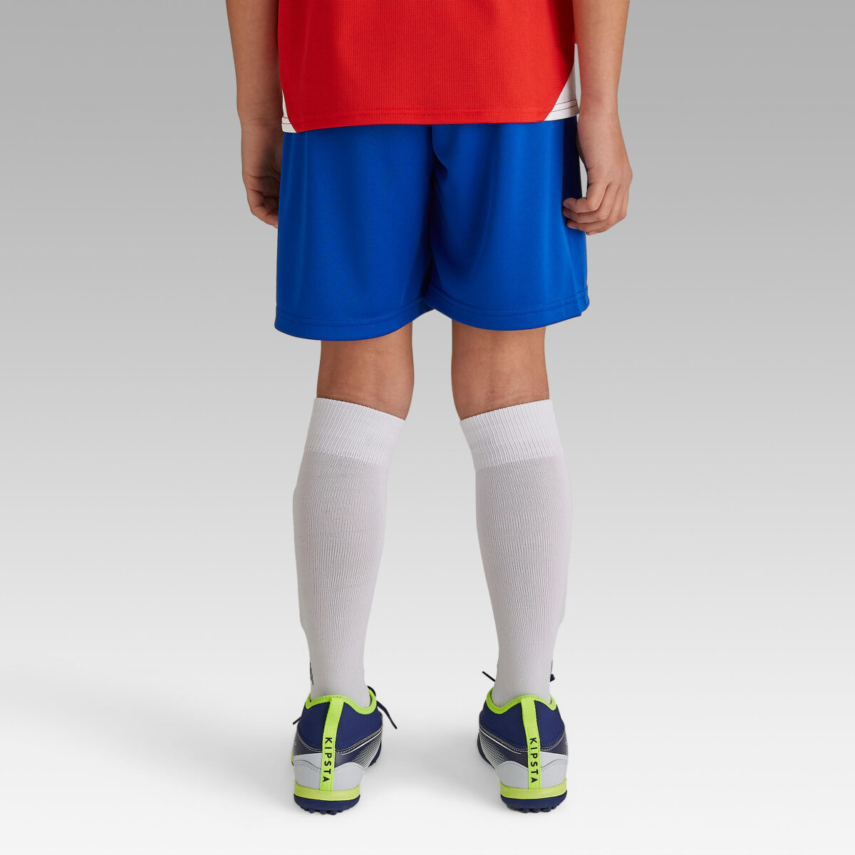 Kids Football Shorts F100 - Blue - Image 4