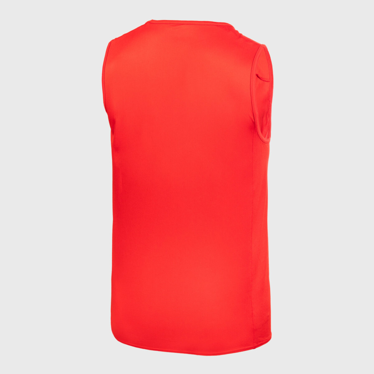 Men Basketball Sleeveless Jersey T100 Red - Image 2