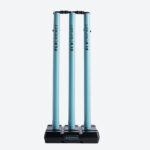 Plastic Cricket Stump Set Lightweight & Durable Lime Blue