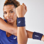 Tennis Wristband TP 100 Blue