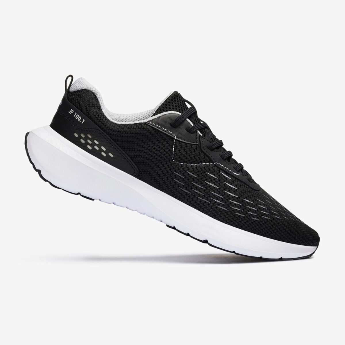 Men Running Shoes Superior Grip Cushioned Upto 10km/week, Jogflow100 - Black - Image 5