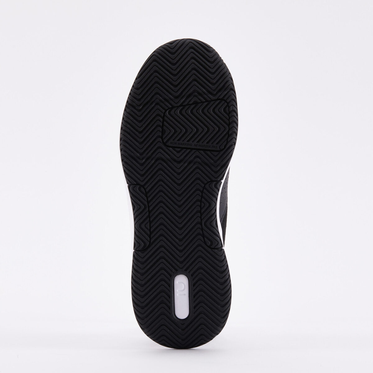 Kids' Lace-Up Essential Tennis Shoes - Black & Blue - Image 3