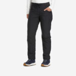 Women’s Warm Water-Repellent Hiking Trousers NH100 - Black