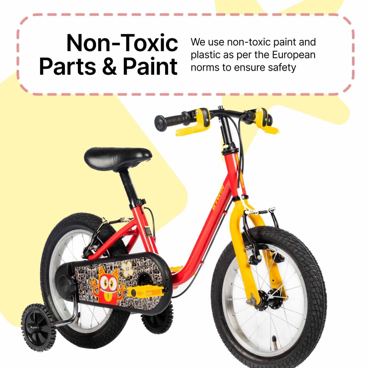 Kids Cycle 3 - 4 years (14 inch) - Mini Monster - Image 4