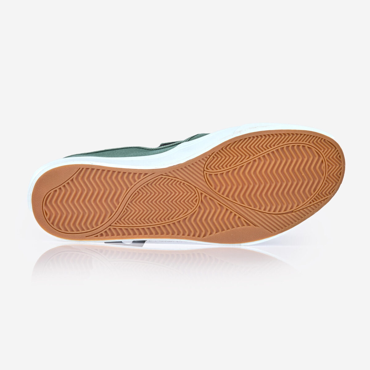 Slipon Skateboarding Canvas shoe - Khaki - Image 4