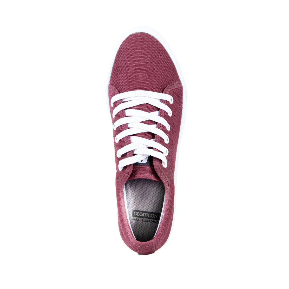 Unisex Skating Canvas Shoes Low Top Vulca 100 - Brown - Image 2