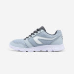 Women Running Shoes Lightweight Run 100 - GREY