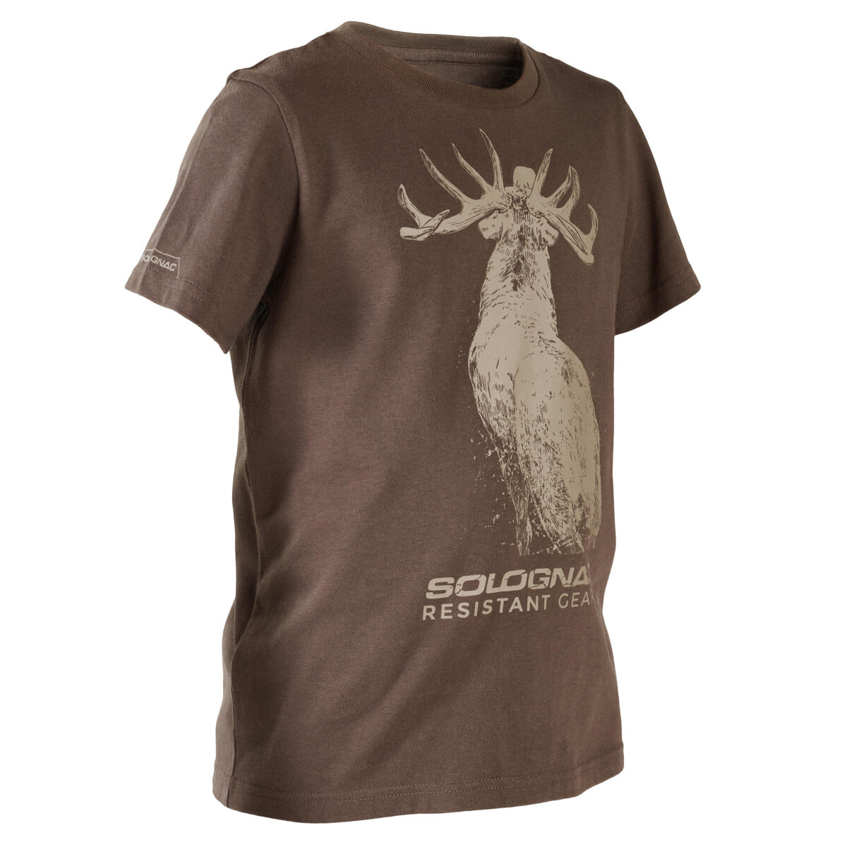 Kids T-Shirt SG-100 - Brown Deer Print - Image 6