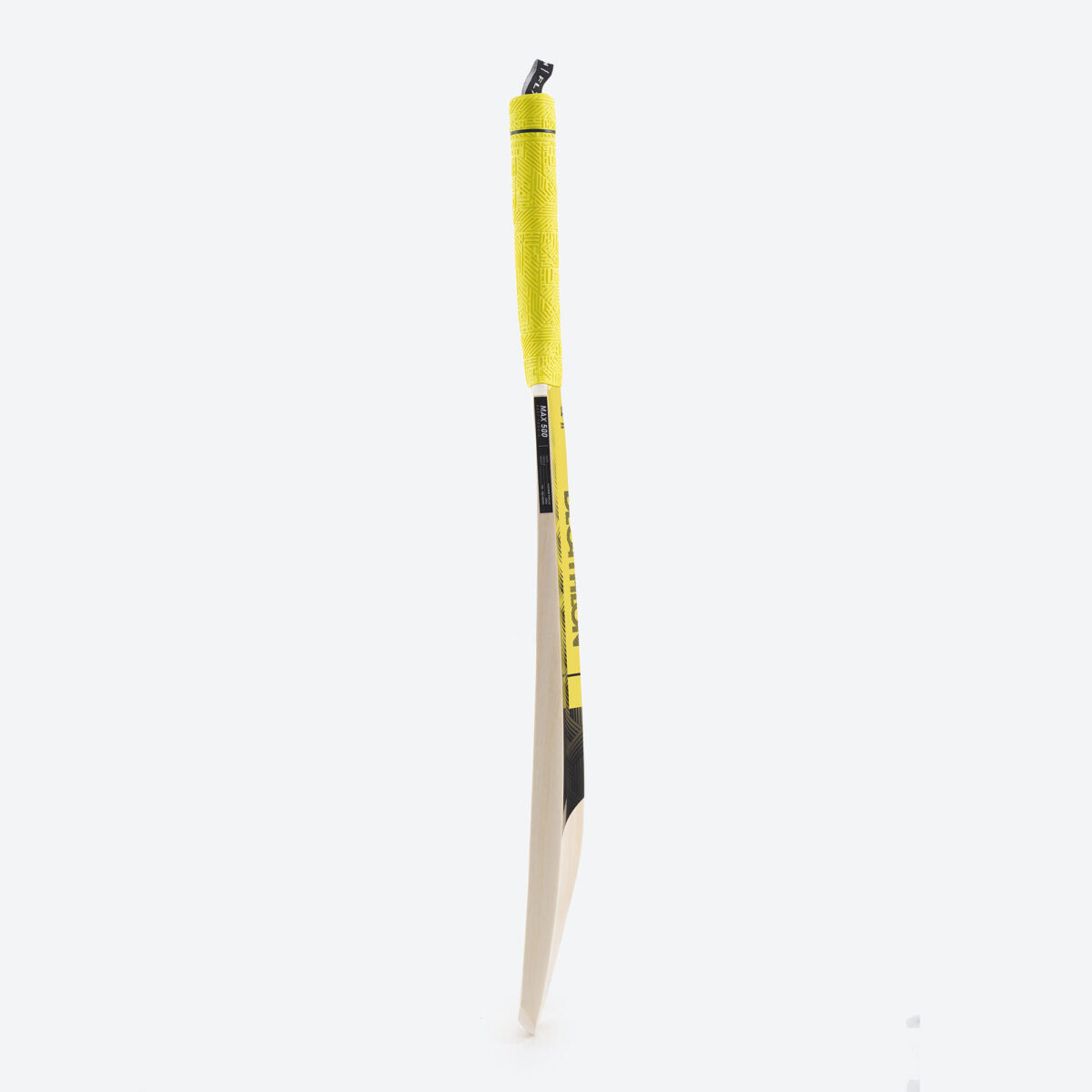 Kids Kashmir Poplar Wood Cricket Bat Size 5 Solid Drek Soft & Medium for Tennis Ball T500 Max - Lime & Green - Image 3