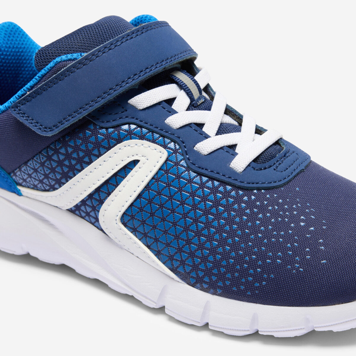 Kids Soft Trainers, Water Repellent, Rip-Tab Shoe, Soft 140 - Blue - Image 3