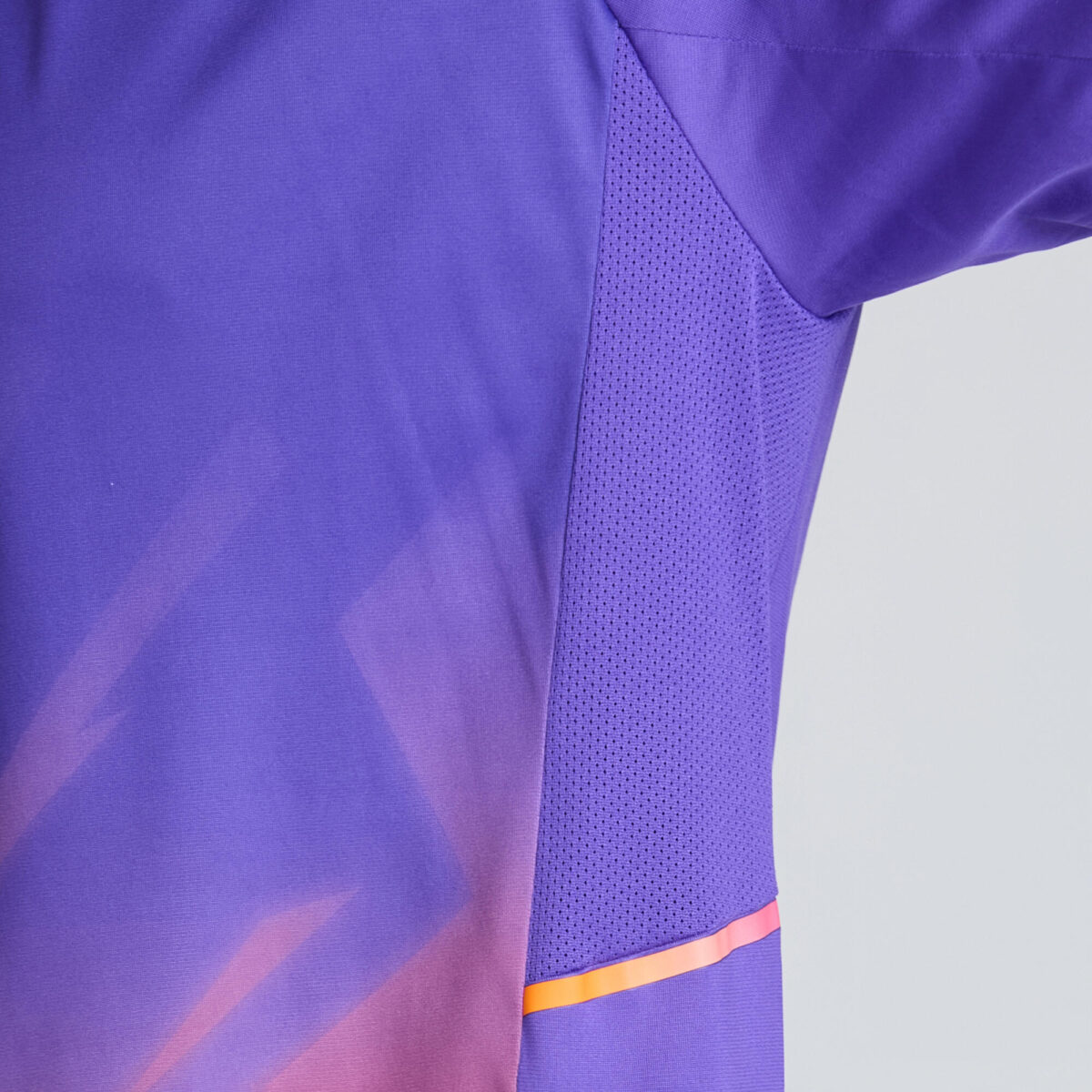 Men's Cricket Short Sleeved Polo T Shirt CP500 - Violet - Image 3