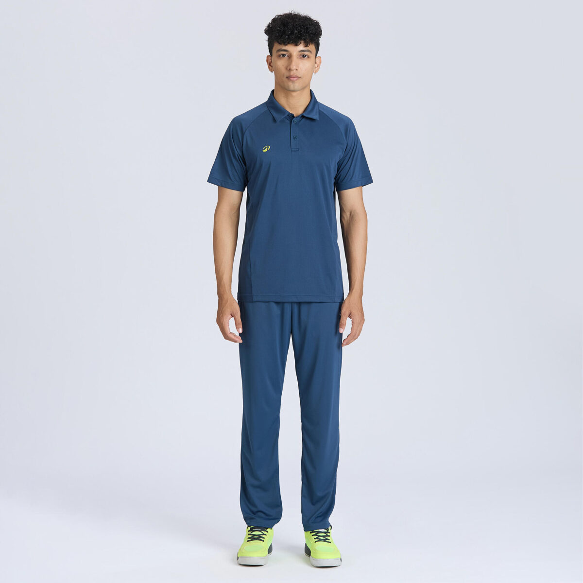 Men's Cricket Polo CP 100 Blue - Image 3