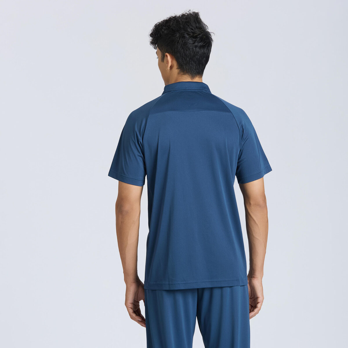 Men's Cricket Polo CP 100 Blue - Image 6