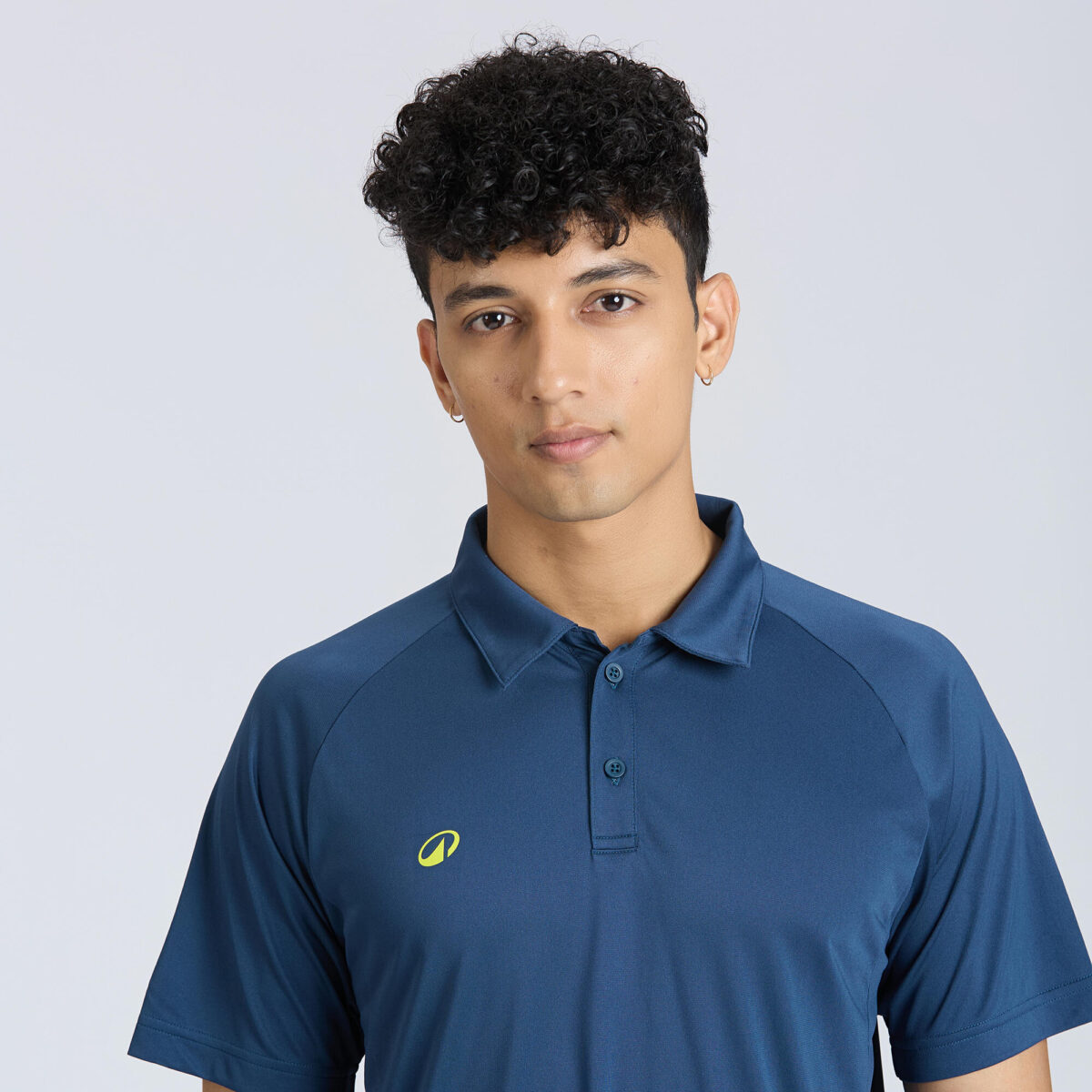 Men's Cricket Polo CP 100 Blue - Image 5