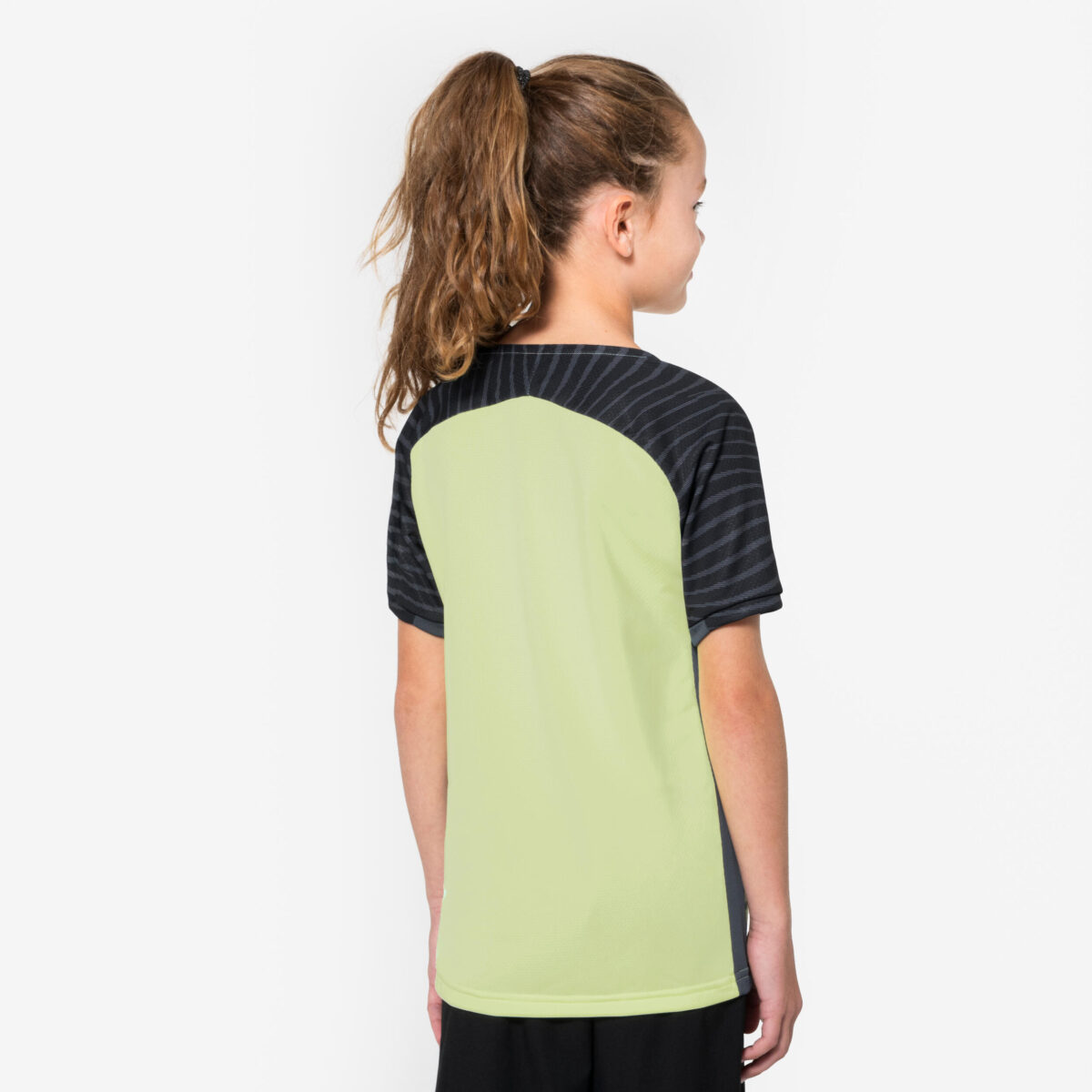 Kids' Short-Sleeved Football Shirt Viralto Ripples - Yellow/Black - Image 8