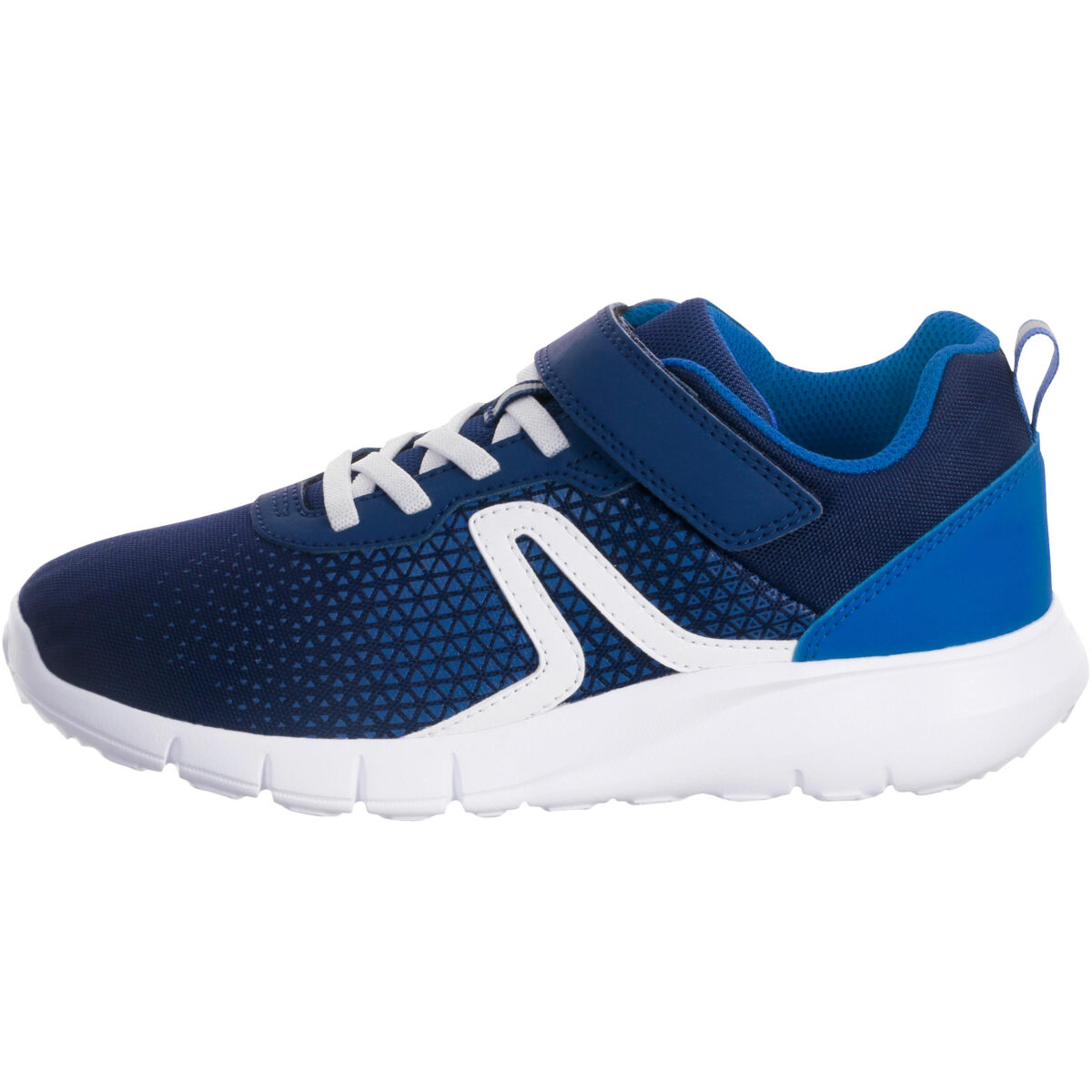 Kids Soft Trainers, Water Repellent, Rip-Tab Shoe, Soft 140 - Blue - Image 6